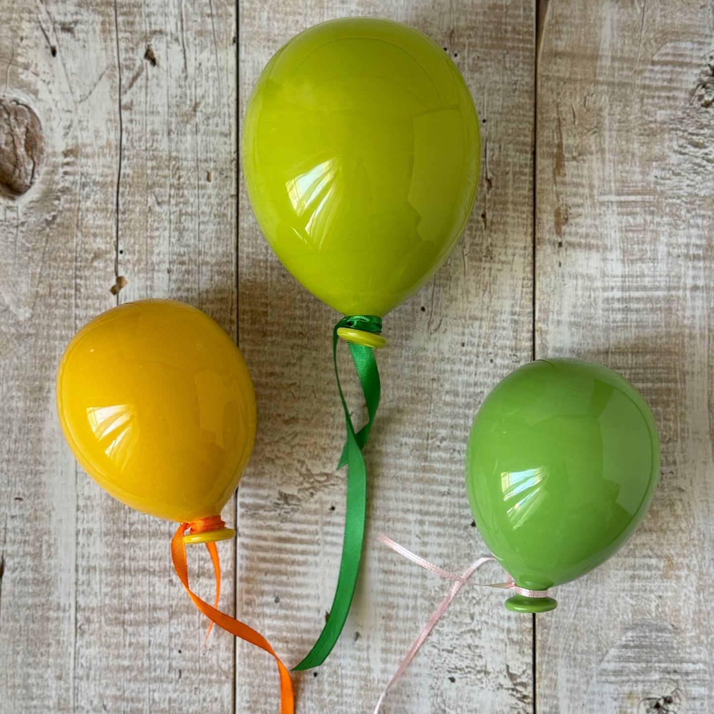 Set Palloncini in ceramica ceramic balloons| Gift for Kids| Baby Shower Balloons| Party Balloons
