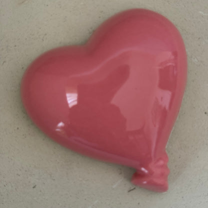 Palloncini Cuore con magnete in ceramica ceramic balloons| Gift for Kids| Baby Shower Balloons| Party Balloons